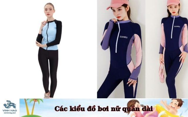 Các kiểu đồ bơi nữ quần dài