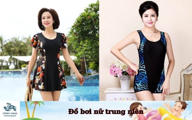 Đồ bơi nữ trung niên